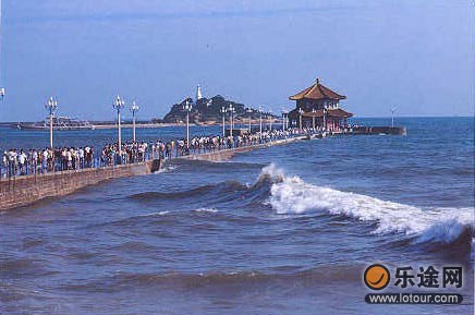  _青岛的象征 栈桥海滨(组图)_乐途旅游网