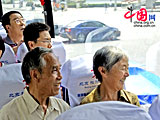 北京奥运观光公交专线开通 受市民游客热捧[组图]