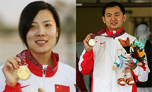 2008北京奥运会最热门的七对运动情侣