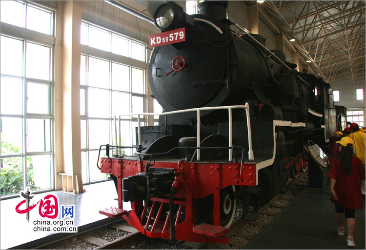 KD55型579号窄轨蒸汽机车