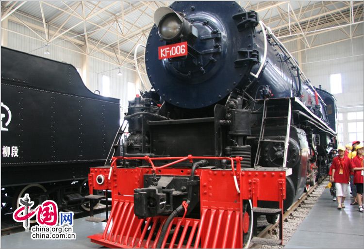 中国铁道博物馆：KF1型006号蒸汽机车[组图]