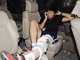 女足队员马晓旭回京查伤 伤情难确诊手术难免