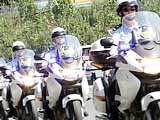 北京奥运带路队交警亮相