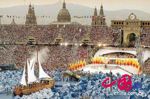 第25届巴塞罗那奥运会开幕式经典回放1992年