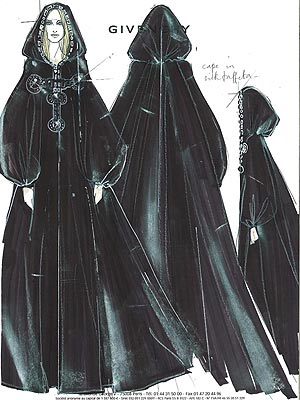 <em>女巫斗篷</em>造型
