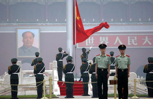 奥运会升国旗仪式图片_奥运会升国旗仪式_社