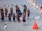 巴布亚新几内亚代表团入场