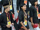 印度尼西亚奥运代表团入场