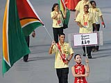 圭亚那奥运代表团入场