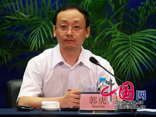 北京气象台台长,新闻发言人郭虎