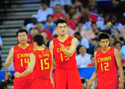 8月10日实况播报 男子篮球中国队VS美国队