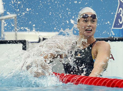 游泳——佩萊格里尼獲得女子200米自由泳冠軍8月13日,意大利選手佩萊