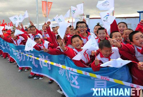 北京殘奧會聖火在呼和浩特傳遞
