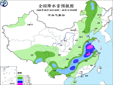 未来2天华北、东北将有明显降水并有大风降温