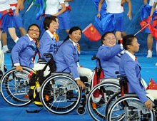曉勇看奧運——2008北京殘奧會開幕式剪影