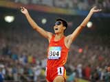 中国选手获得男子5000米T11级金牌[组图]