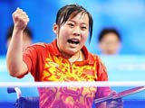 乒乓球——李倩夺得女单F3金牌