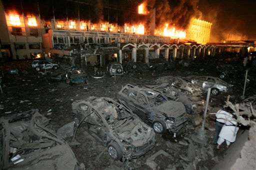 巴基斯坦酒店爆炸40人死亡全国进入高度戒备