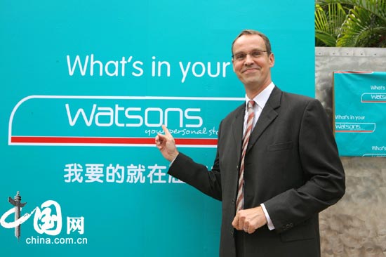 屈臣氏中国区董事总经理罗敬仁