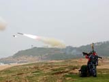 中国海军陆战队防空导弹实弹射击考核[组图]