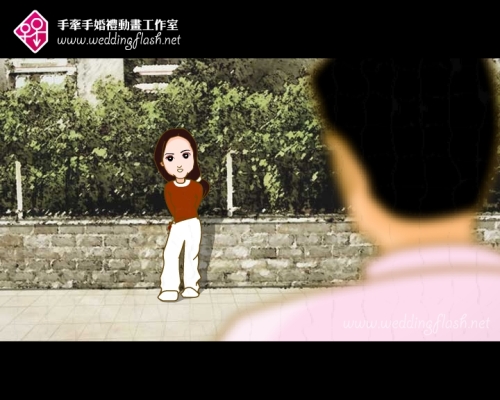 秀秀我和老公的婚礼动画
