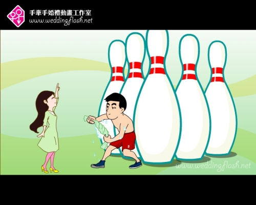 秀秀我和老公的婚礼动画