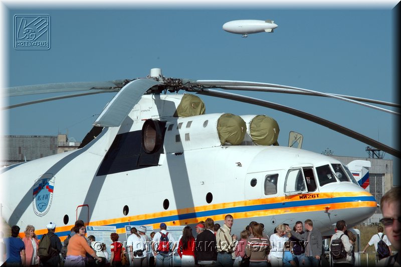 俄制米-26T重型直升機