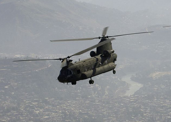 美軍大量裝備的CH-47直升機起飛重量超過24噸
