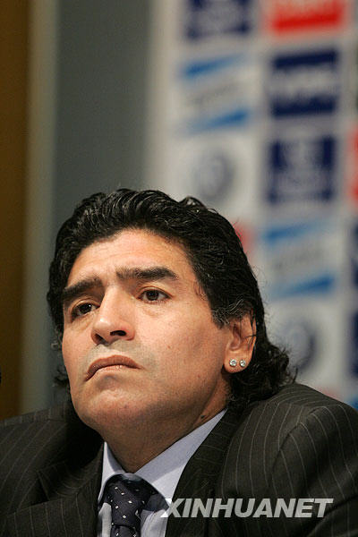 马拉多纳被正式任命为阿根廷国足主教练
