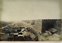 北京城墙 佚名摄于 19世纪末20世纪初 蛋白纸基 中国书店供图