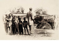 打谷场 （美）雷尼诺恩摄制于19世纪末 银盐纸基