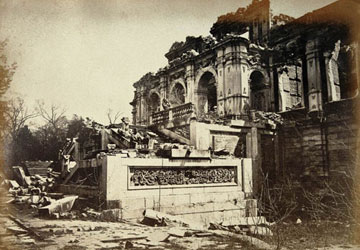 圆明园谐趣园近景