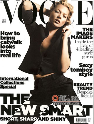 超模凯特莫斯26次登《Vogue》封面(5)