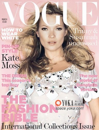 超模凯特莫斯26次登《Vogue》封面(7)