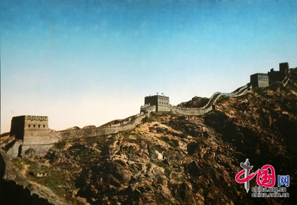 美国人威廉•盖洛拍摄于上个世纪初的老照片（上色为拍摄后期处理）。 中国网 摄影 杨佳