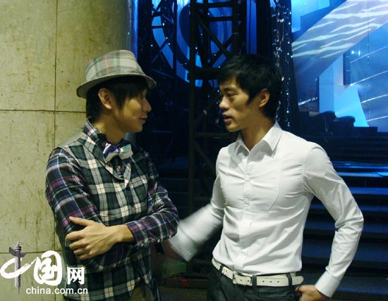 林俊杰与李小龙切磋武艺