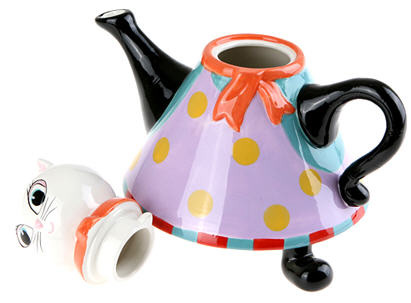 客厅魔法道具:俏皮猫咪水壶套装(组图)