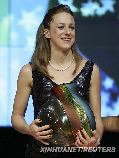 11月23日，瑞典女子跳高选手贝里奎斯特获得职业成就奖。