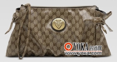浅褐色“CG”图案 Hysteria手包 $695.00
