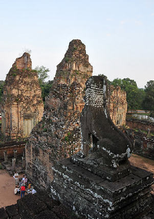 柬埔寨吴哥古迹如今的 花样年华 (组图)