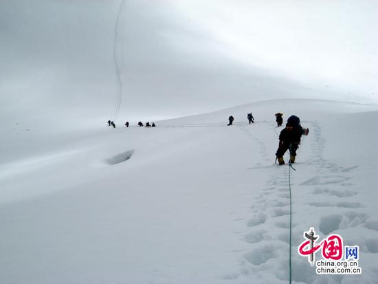 北航凌峰社进攻桑丹康桑峰 北航凌峰社摄影