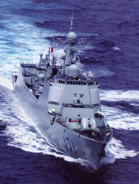 中国海军052C型防空驱逐舰实现完全国产化