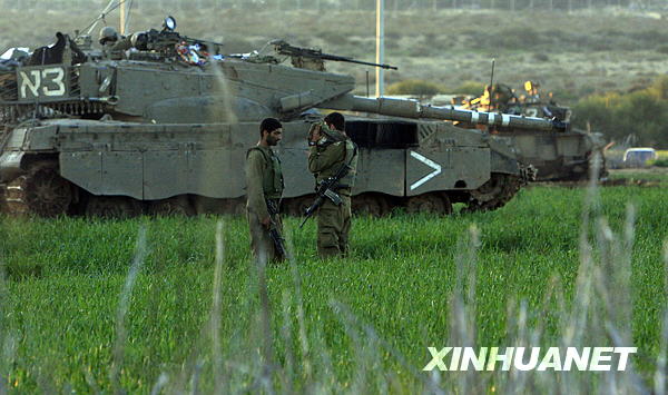 以色列国防军宣布 每天在加沙地带停火3小时[组图]