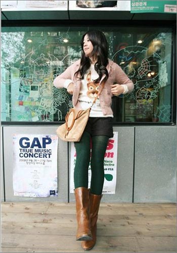 服饰消费：冬日内搭五款淑女开衫(组图)