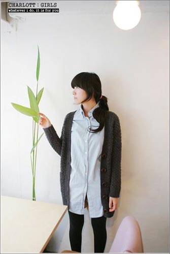 服饰消费：冬日内搭五款淑女开衫(组图)