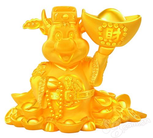 节日消费：新春买“金牛”让你牛气冲天