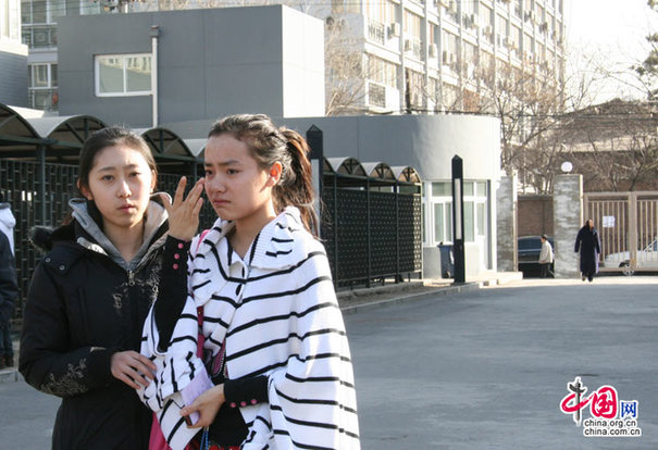 今天(1月11日)，北京电影学院表演学院专业初试成绩揭晓。 中国网 刘金阳/摄影