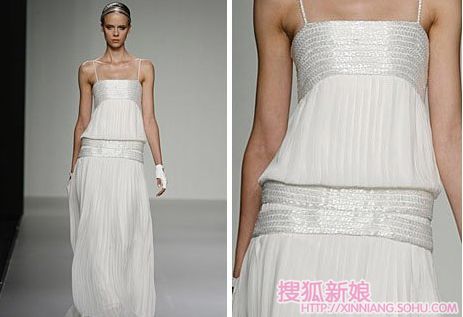 2009年欧洲T台婚纱流行趋势览
