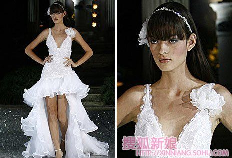 2009年欧洲T台婚纱流行趋势览