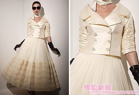 2009年欧洲T台婚纱流行趋势览